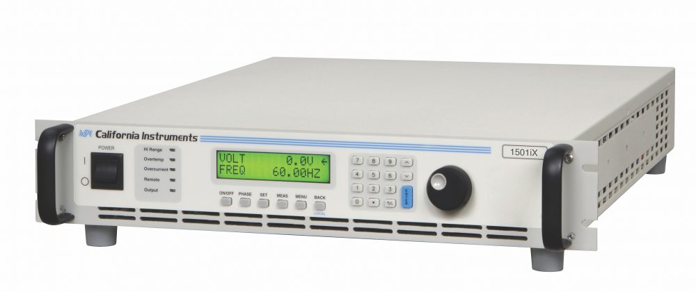 Compact i/iX Series 750 VA to 2250 VA, AC/DC power source with a high performance power analyzer